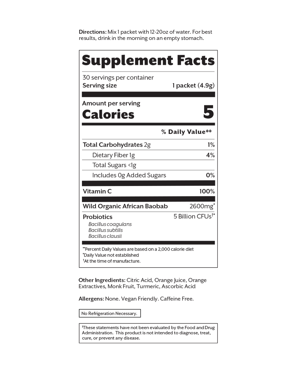 Debloat: Prebiotic + Probiotic